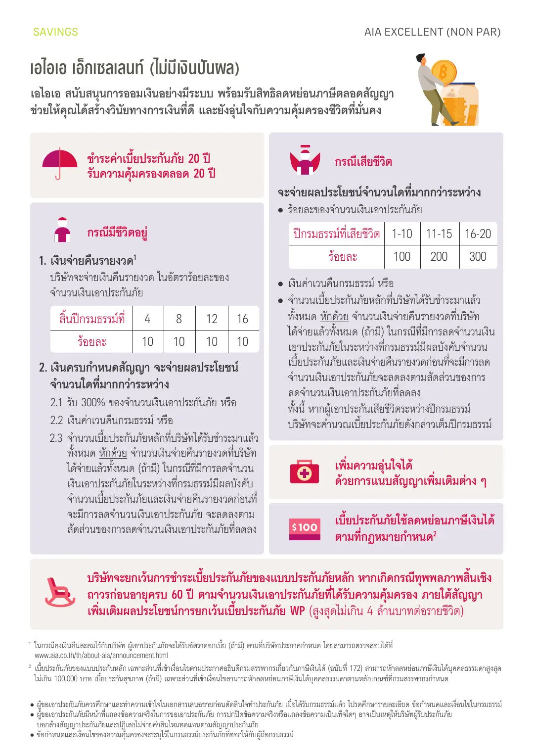 Excellent 20/20 โบรชัวร์ หน้า 2