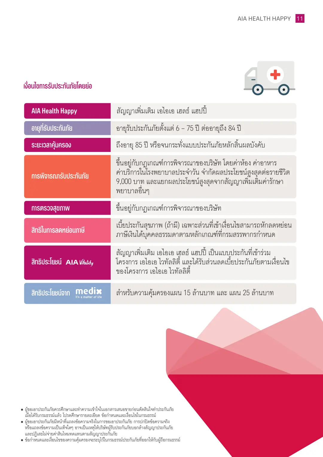 Health Happy โบรชัวร์ หน้า 10