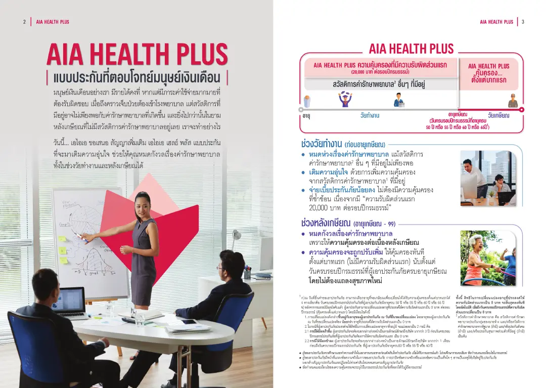 Health Plus โบรชัวร์ หน้า 2
