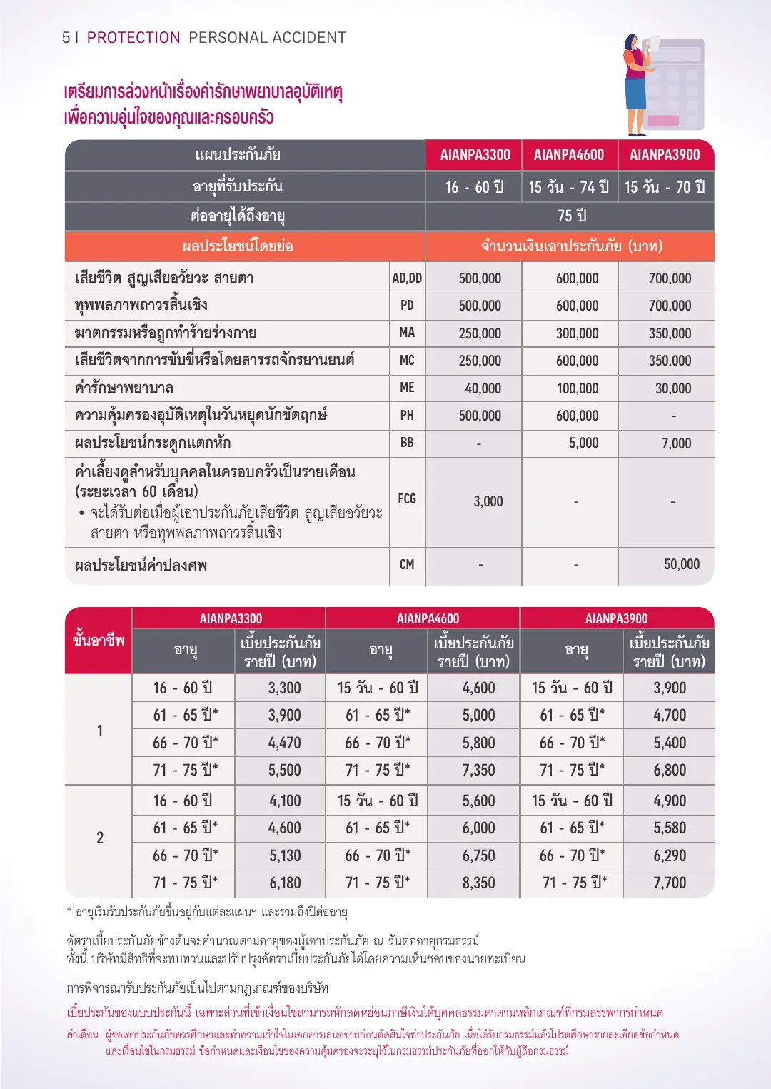 PA Accident โบรชัวร์ หน้า 5