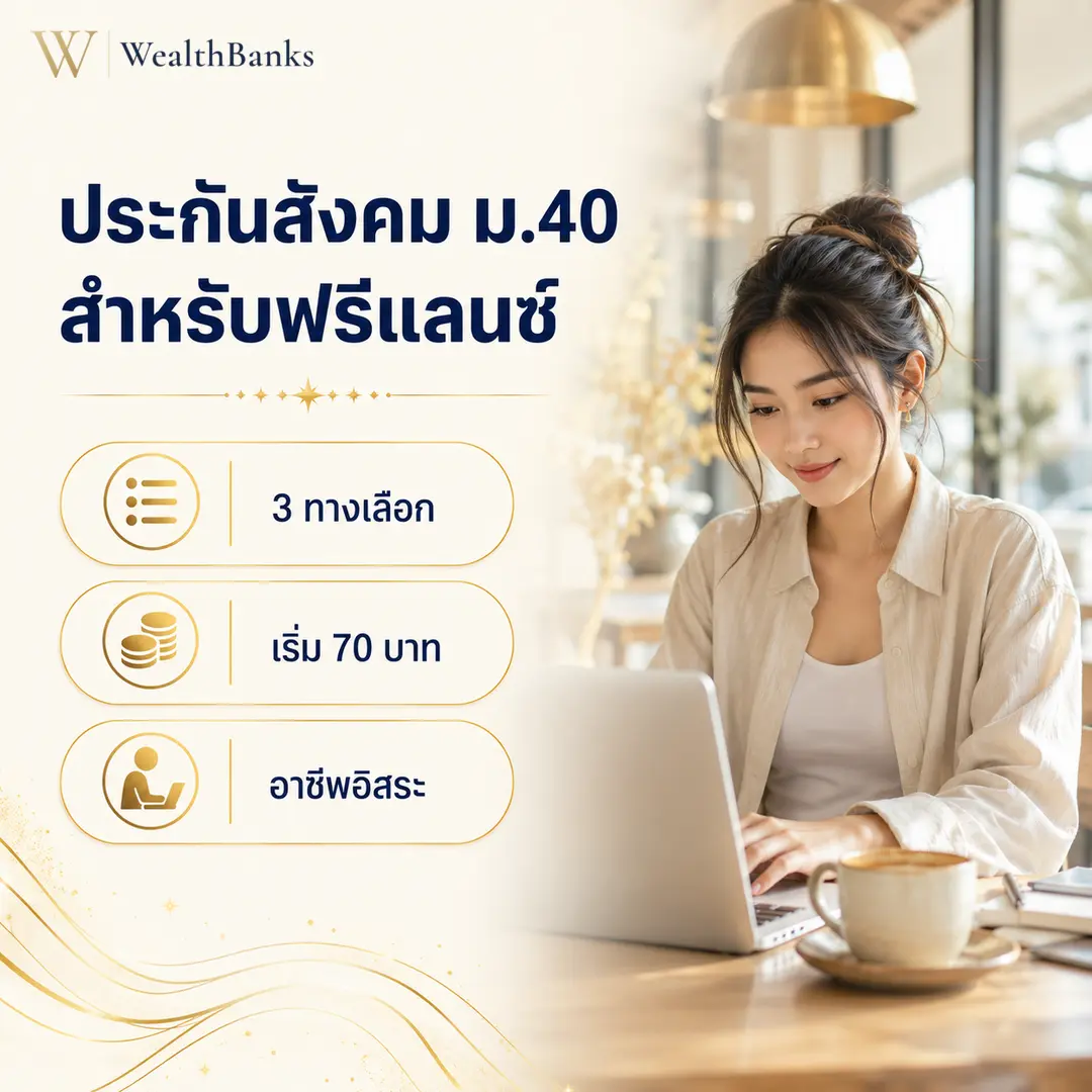 ภาพประกอบบทความ: มาตรา 40: ประกันสังคมอาชีพอิสระ 2569