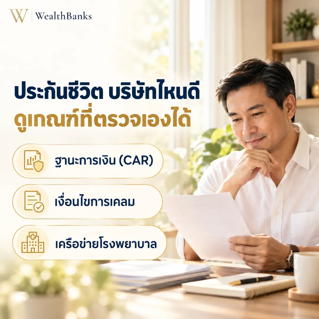 ประกันชีวิต บริษัทไหนดี เกณฑ์ที่ดูเองได้จาก คปภ.